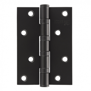 Петля универсальная с четырьмя подшипниками ADDEN BAU. 100X70X2.5 4BB BLACK (цвет ЧЁРНЫЙ)