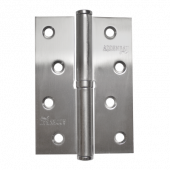 Петля дверная разъемная ADDEN BAU. 100X75X2.5 RIGHT MATTE SATIN CHROME (цвет МАТОВЫЙ ХРОМ)