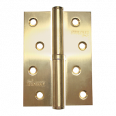 Петля дверная разъемная ADDEN BAU. 100X75X2.5 RIGHT SATIN GOLD (цвет МАТОВОЕ ЗОЛОТО)