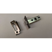 Защёлка межкомнатная с пластиковым язычком EDS-6-45 PLAST GRAPHITE, графит