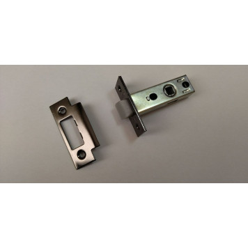 Защёлка межкомнатная с пластиковым язычком EDS-6-45 PLAST GRAPHITE, графит