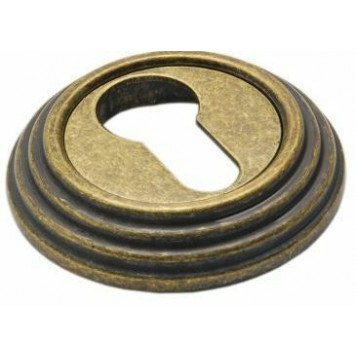 Накладка на ключевой цилиндр ADDEN BAU. SC V001 AGED BRONZE (состаренная бронза)