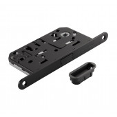 Защёлка врезная магнитная  сантехническая ADDEN BAU. WC-5096 MAG BLACK (цвет ЧЁРНЫЙ)