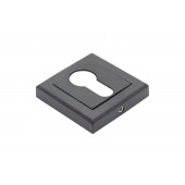 Накладка на ключевой цилиндр ADDEN BAU. SC Q001 BLACK  (черный матовый)