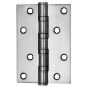 Петля дверная универсальная врезная EDS-100X70X2.5 4BB MATTE SATIN CHROME (матовый хром)
