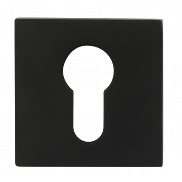 Накладка на ключевой цилиндр ADDEN BAU SC SQ-001 BLACK (цвет ЧЁРНЫЙ МАТОВЫЙ)