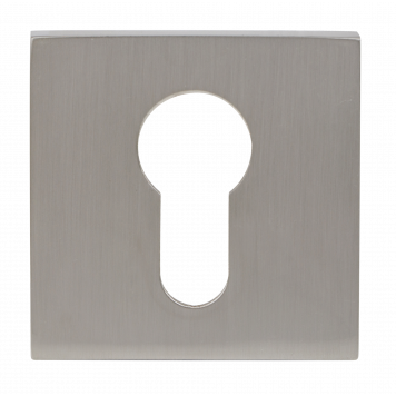 Накладка на ключевой цилиндр ADDEN BAU SC SQ-001 NICKEL (цвет НИКЕЛЬ)