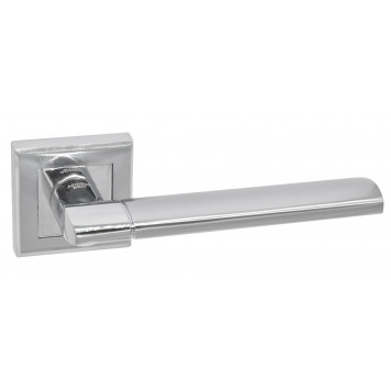 Ручка ADDEN BAU. LINE Q142 SATIN CHROME (цвет МАТОВЫЙ ХРОМ / ХРОМ БЛЕСТЯЩИЙ)