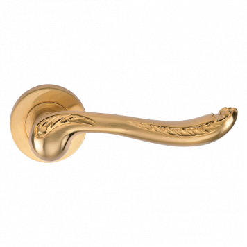 Ручка ACANTO S. GOLD (20G) (на круглой розетке, матовое золото)