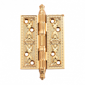 Универсальная петля врезная латунная A030-G 4262 S.GOLD (Размер L 101x77x4 мм, матовое золото)
