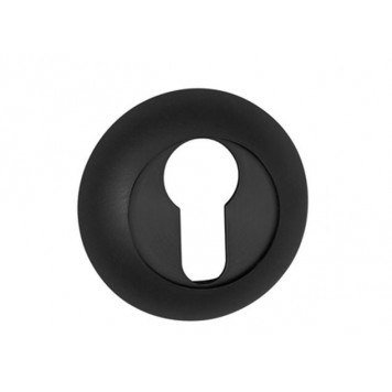 Накладка на ключевой цилиндр ADDEN BAU SC 001 BLACK (цвет ЧЁРНЫЙ МАТОВЫЙ)
