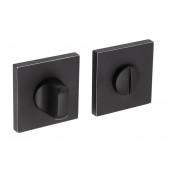 Завёртка сантехническая ADDEN BAU WC SQ-003 BLACK / CHROME RIM (цвет ЧЁРНЫЙ МАТОВЫЙ/ ХРОМ)
