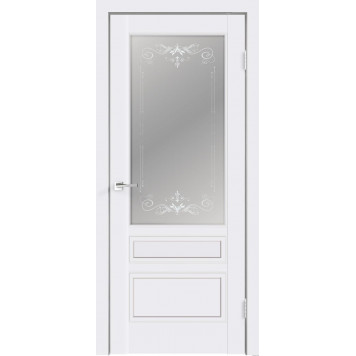 Межкомнатная дверь Scandi 3V, белый RAL 9003