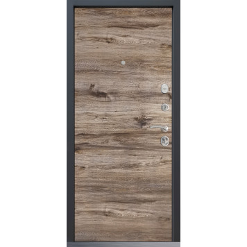 Входная дверь S01-3К Венге винорит / Альберо браш браун-4